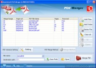 Merge Pdf files into One screenshot